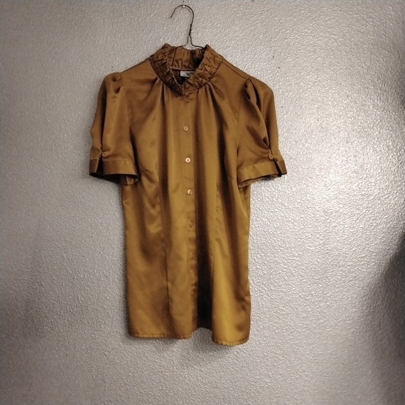 Worthington Tops - Worthington Gold Blouse.  Size S